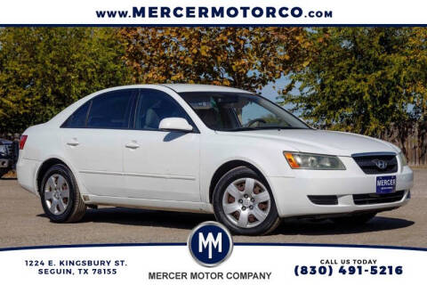 2007 Hyundai Sonata for sale at MERCER MOTOR CO in Seguin TX