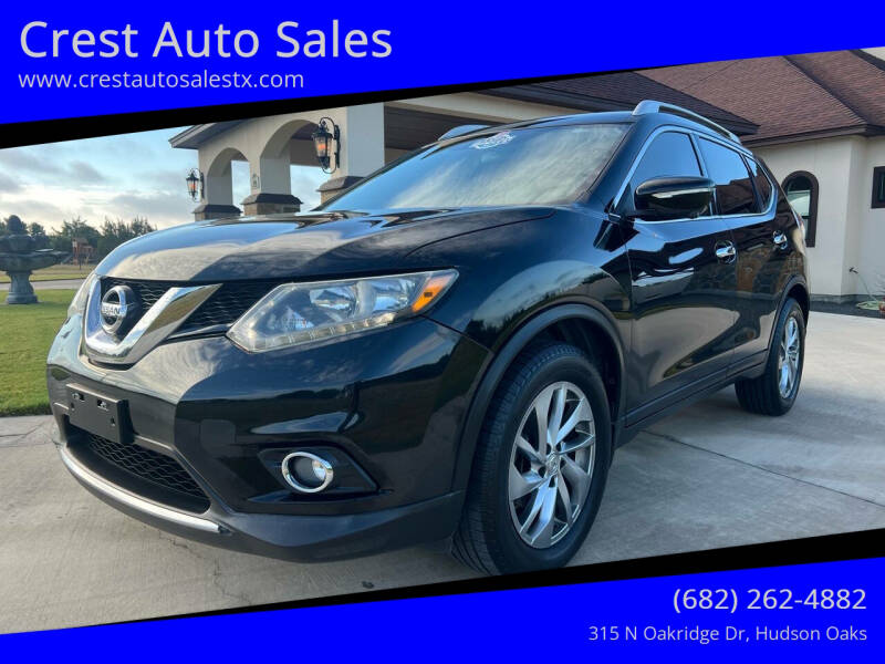 2015 Nissan Rogue for sale at Crest Auto Sales in Hudson Oaks TX