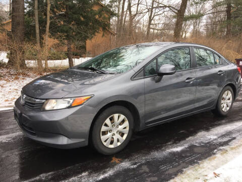 2012 Honda Civic for sale at Mohawk Motorcar Company in West Sand Lake NY