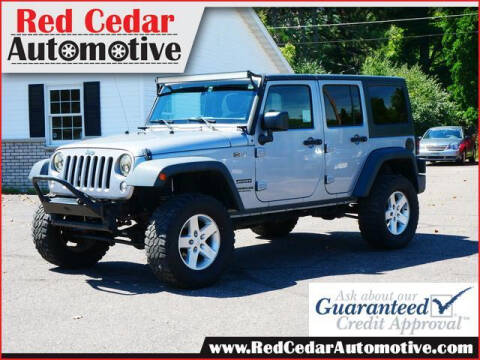 2015 Jeep Wrangler Unlimited for sale at Red Cedar Automotive in Menomonie WI