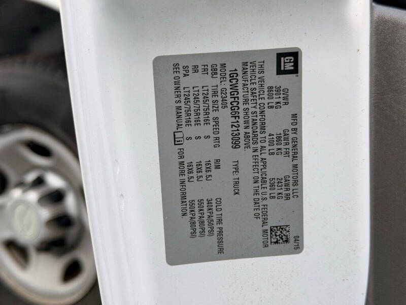 2015 Chevrolet Express 2500