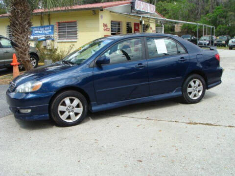 2007 Toyota Corolla for sale at VANS CARS AND TRUCKS in Brooksville FL