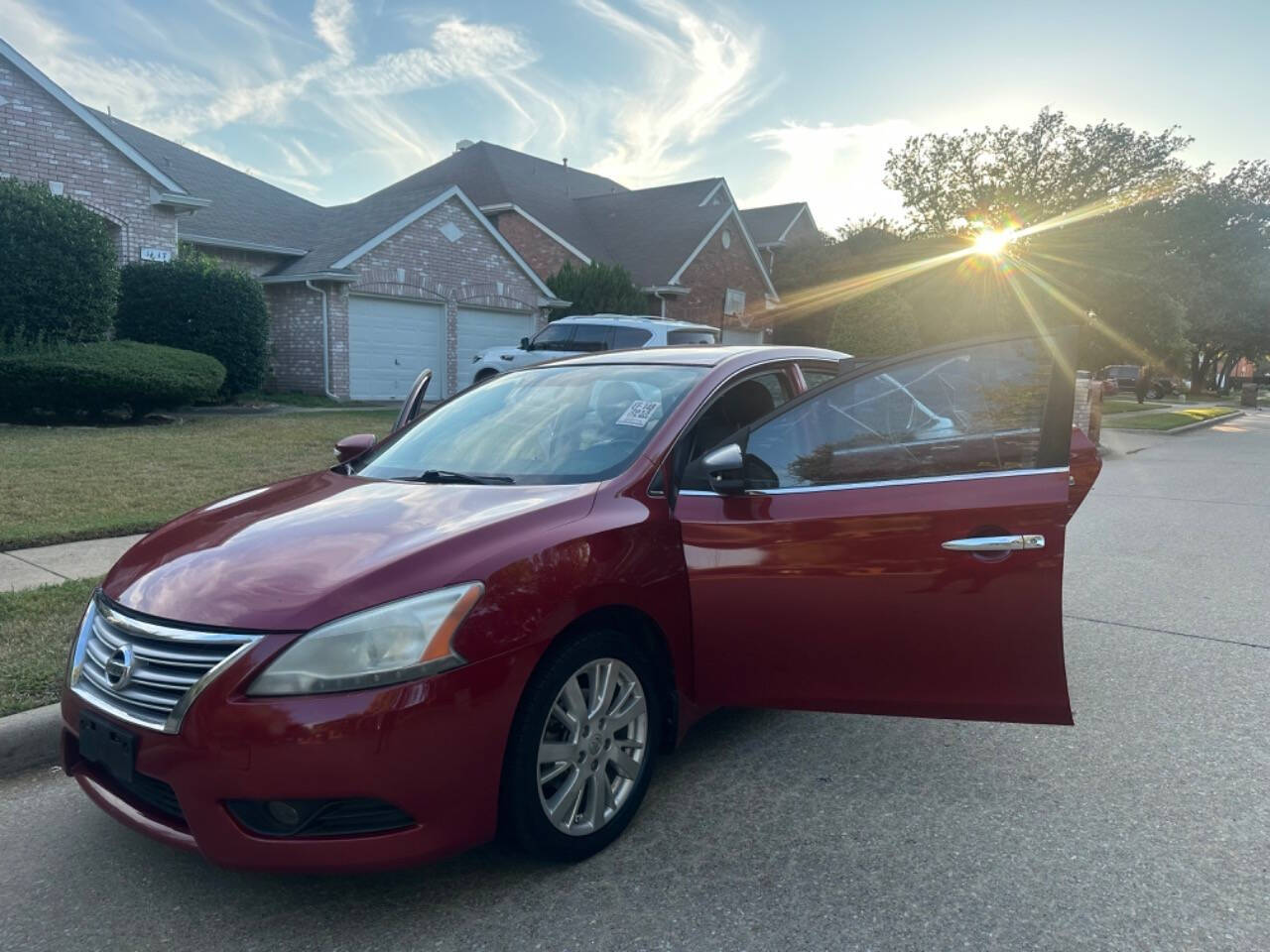 2013 Nissan Sentra for sale at Sarenco Auto Inc in Dallas, TX