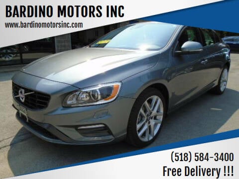 2017 Volvo S60 for sale at BARDINO MOTORS INC in Saratoga Springs NY