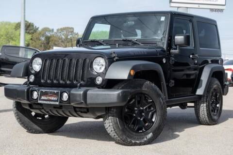2015 Jeep Wrangler for sale at SOUTHWEST AUTO GROUP-EL PASO in El Paso TX