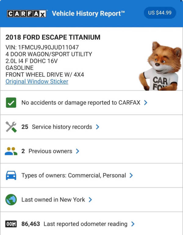 2018 Ford Escape Titanium