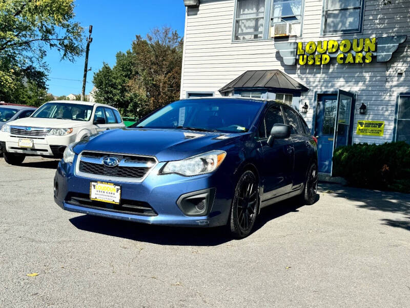 2012 Subaru Impreza for sale at Loudoun Used Cars in Leesburg VA
