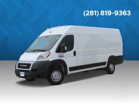 2021 RAM ProMaster for sale at BIG STAR CLEAR LAKE - USED CARS in Houston TX