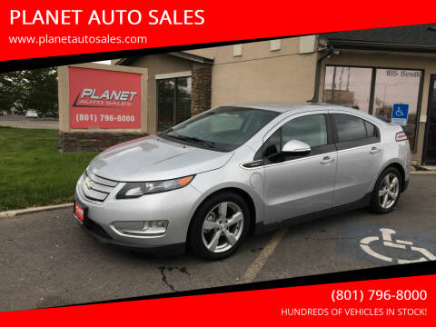 2014 Chevrolet Volt for sale at PLANET AUTO SALES in Lindon UT