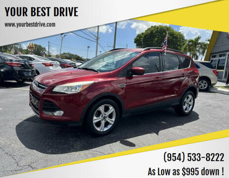 2016 Ford Escape for sale at YOUR BEST DRIVE in Oakland Park FL
