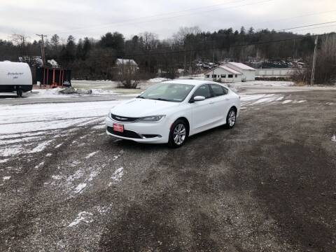 2015 Chrysler 200 for sale at DAN KEARNEY'S USED CARS in Center Rutland VT