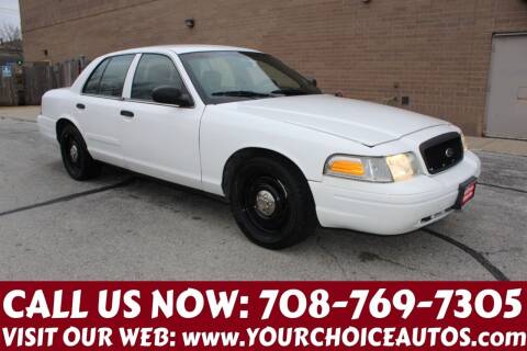 2010 Ford Crown Victoria for sale at Your Choice Autos in Posen IL