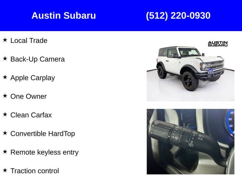 2021 Ford Bronco Black Diamond Advanced