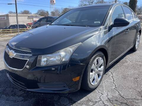2012 Chevrolet Cruze for sale at Lewis Page Auto Brokers in Gainesville GA