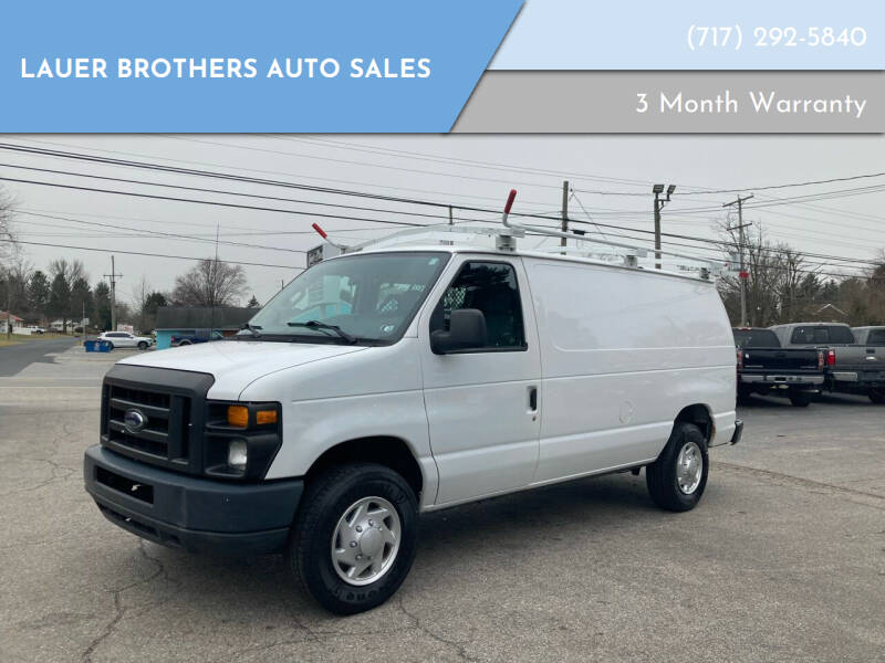 2011 Ford E-Series for sale at LAUER BROTHERS AUTO SALES in Dover PA