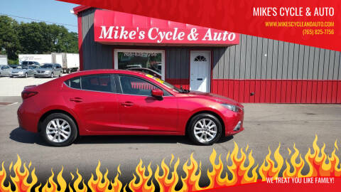 2016 Mazda MAZDA3 for sale at MIKE'S CYCLE & AUTO in Connersville IN