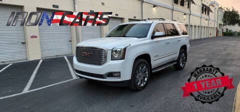 2016 GMC Yukon for sale at IRON CARS in Hollywood FL