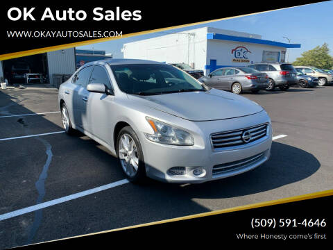 2013 Nissan Maxima for sale at OK Auto Sales in Kennewick WA
