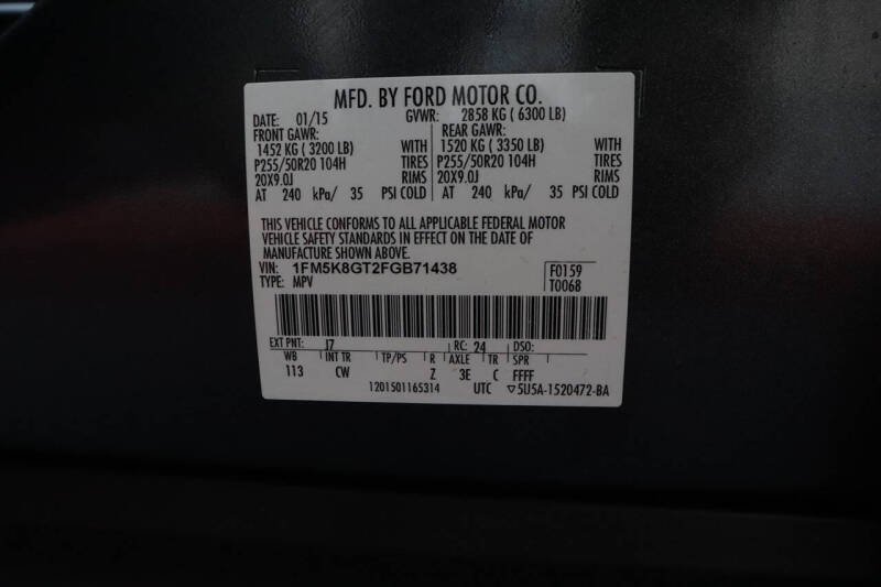 2015 Ford Explorer Sport