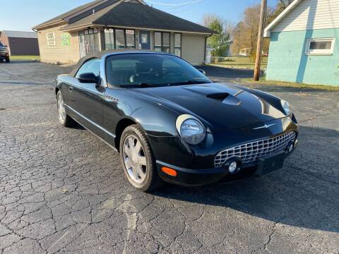 2002 Ford Thunderbird for sale at MARK CRIST MOTORSPORTS in Angola IN