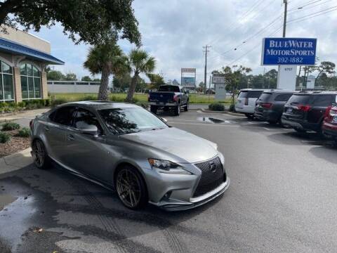 2015 Lexus IS 350 for sale at BlueWater MotorSports in Wilmington NC