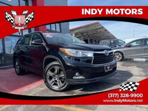 2016 Toyota Highlander for sale at Indy Motors Inc in Indianapolis IN