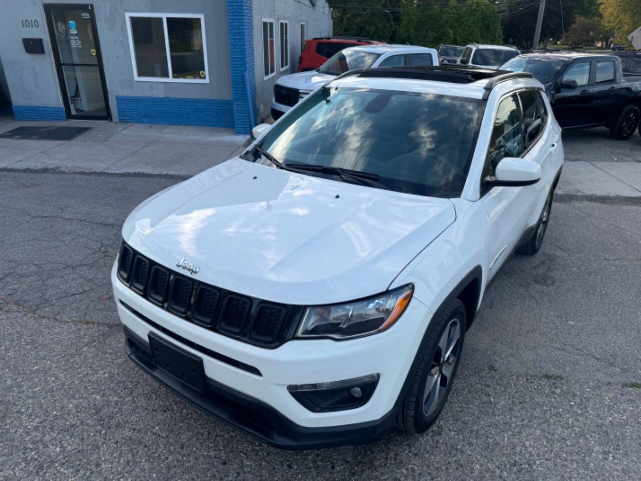 2021 Jeep Compass for sale at ONE PRICE AUTO in Mount Clemens, MI