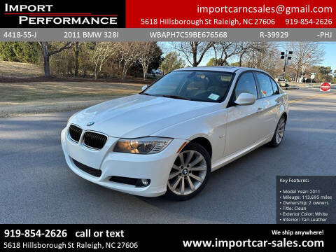 2011 BMW 3 Series for sale at Import Performance Sales in Raleigh NC