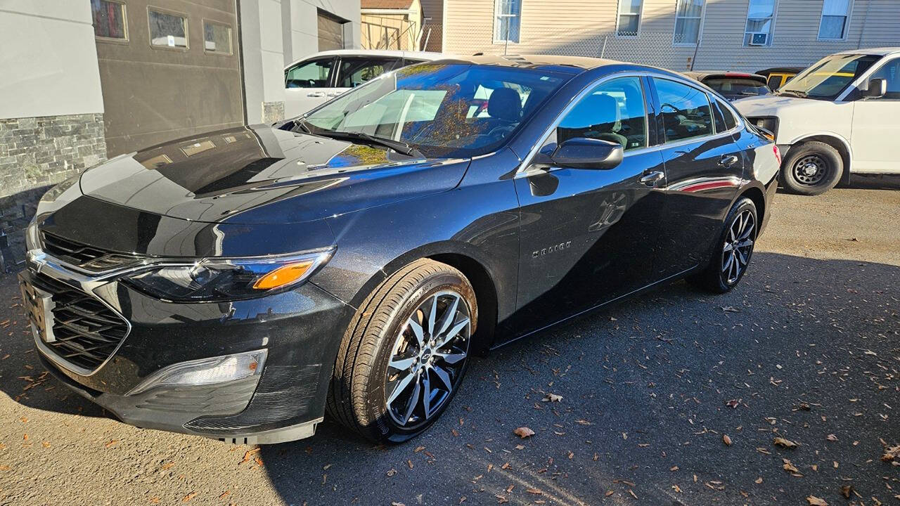 2022 Chevrolet Malibu for sale at RENOS AUTO SALES LLC in Waterbury, CT