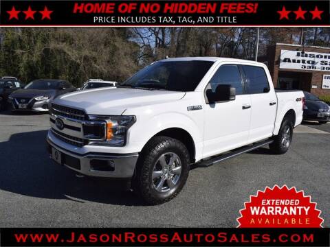 2019 Ford F-150 for sale at Jason Ross Auto Sales in Burlington NC
