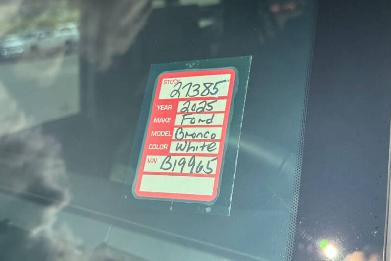 2025 Ford Bronco Big Bend