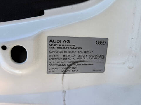 2021 Audi S5 Sportback 3.0T quattro Prestige