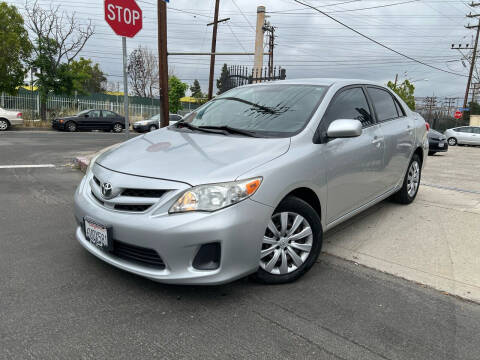 2012 Toyota Corolla for sale at West Coast Motor Sports in North Hollywood CA
