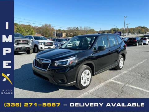 2021 Subaru Forester for sale at Impex Auto Sales in Greensboro NC