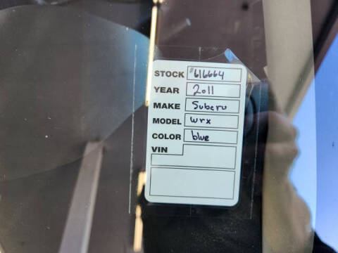 2011 Subaru Impreza WRX
