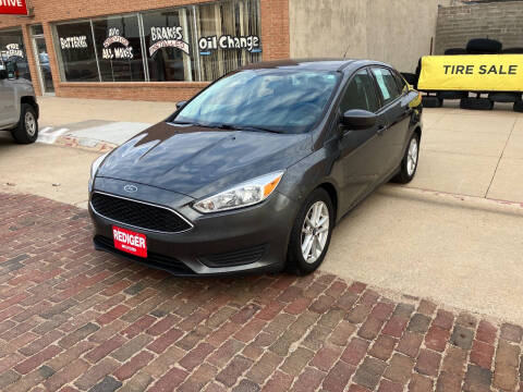 2018 Ford Focus for sale at Rediger Automotive in Milford NE