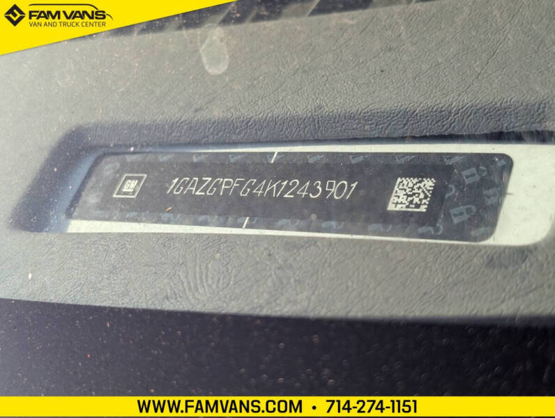 2019 Chevrolet Express LT 3500