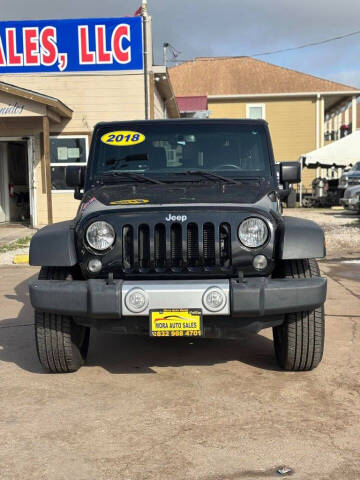 2018 Jeep Wrangler JK for sale at Marquez Auto Sales in South Houston TX