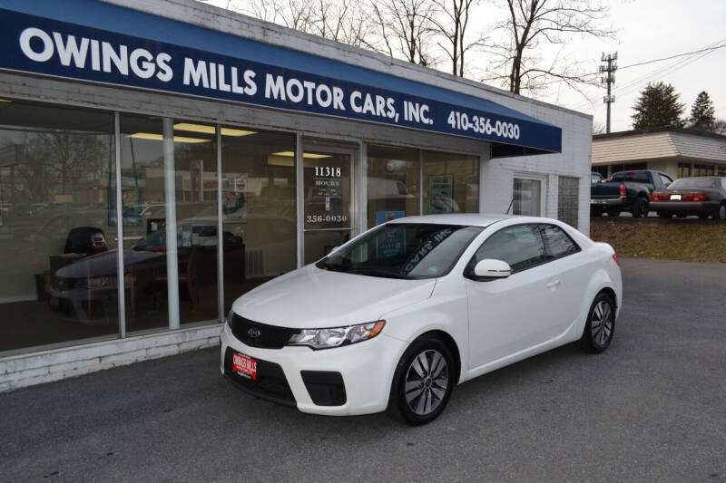 2013 Kia Forte Koup for sale at Owings Mills Motor Cars in Owings Mills MD