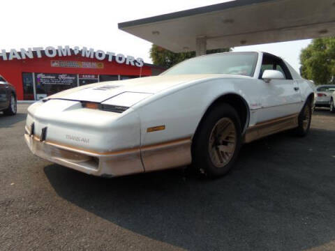 1985 Pontiac Firebird for sale at Phantom Motors in Livermore CA