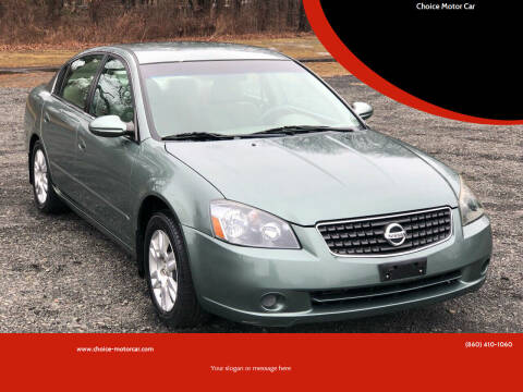 2006 Nissan Altima for sale at Choice Motor Car in Plainville CT