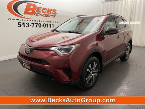2018 Toyota RAV4 for sale at Becks Auto Group in Mason OH