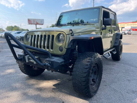 2013 Jeep Wrangler Unlimited for sale at Atlantic Auto Sales in Garner NC