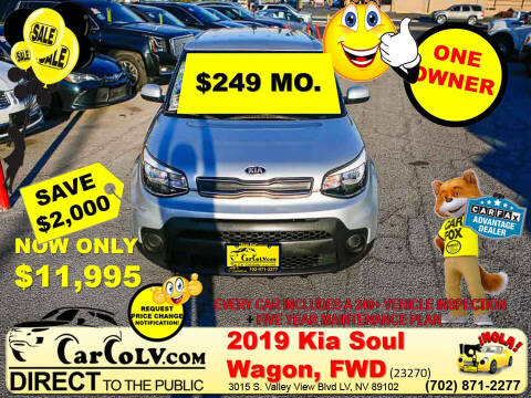 2019 Kia Soul for sale at The Car Company in Las Vegas NV