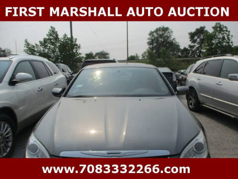 2012 Chrysler 200 for sale at First Marshall Auto Auction in Harvey IL