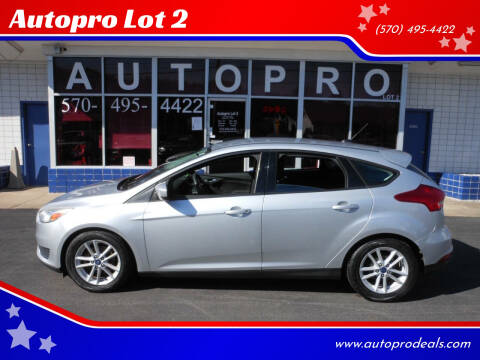 2018 Ford Focus for sale at Autopro Lot 2 in Sunbury PA