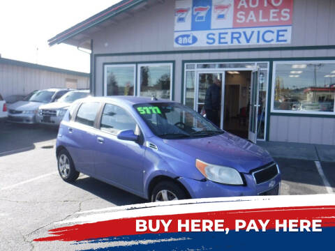 2009 Chevrolet Aveo for sale at 777 Auto Sales and Service in Tacoma WA