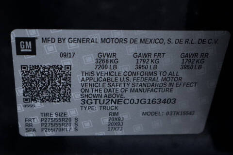 2018 GMC Sierra 1500