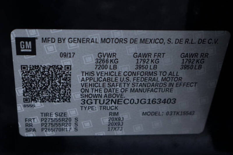 2018 GMC Sierra 1500