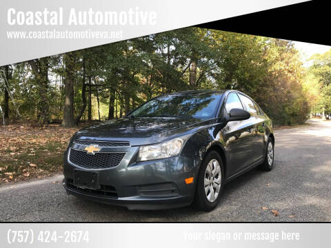 2013 Chevrolet Cruze for sale at Coastal Automotive in Virginia Beach VA